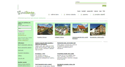 Desktop Screenshot of novastavba.cz